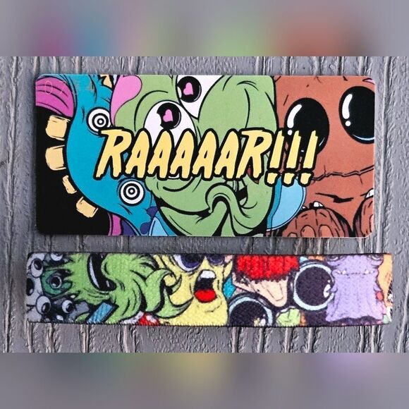 ZOX "RAAAAAR!!!" #734 / 1000 2022 HALLOWEEN COLLECTIBLE SINGLE MONSTER WRISTBAND - Picture 3 of 6